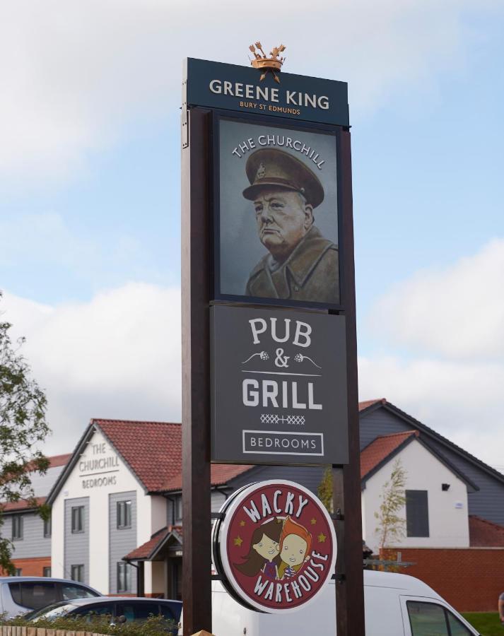 The Churchill By Greene King Inns 伍顿巴西特 外观 照片